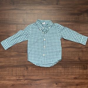 2T Baby GAP Plaid button up